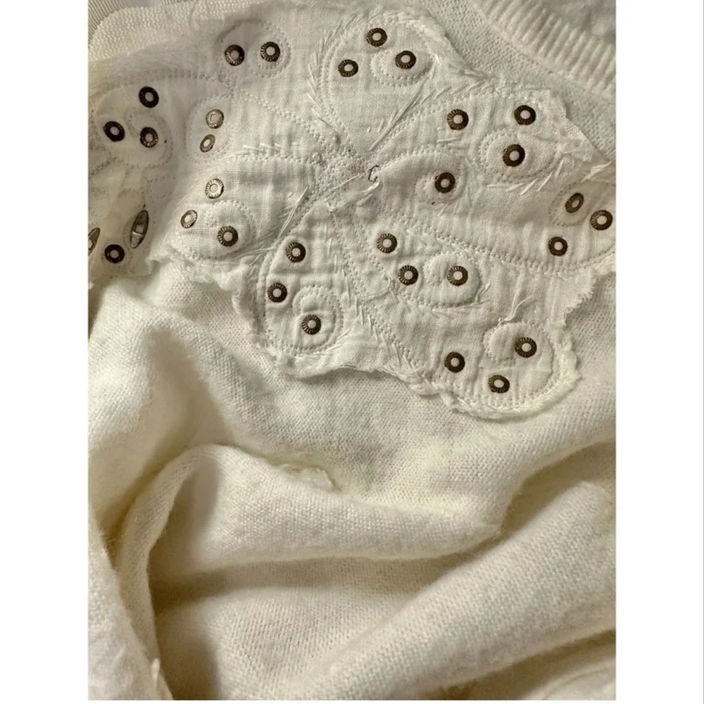 Schiaparelli vintage embellished cashmere cardigan, circa 1950s - Picture 11 of 11